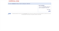 Desktop Screenshot of corrida.com
